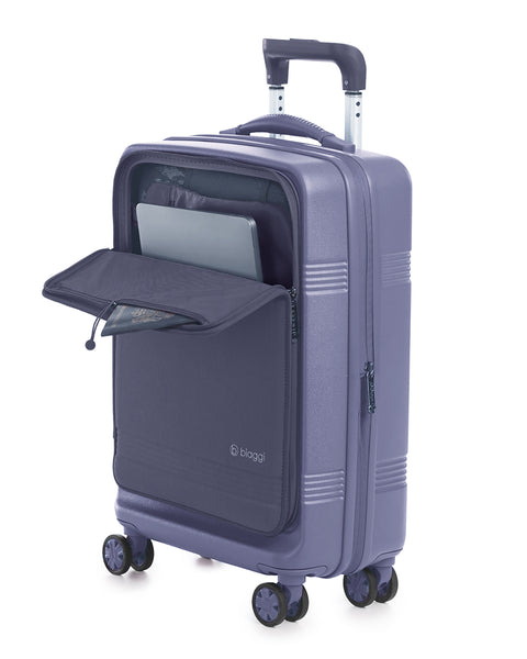 Navy Blue | Runway Hardside Hybrid Carry On