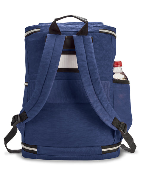 Navy Blue | Zipsak Backpack on the Go