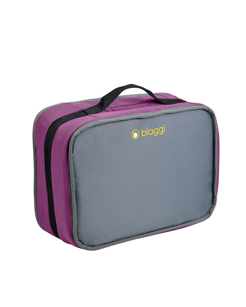 Purple | Zipsak 22" Foldable Spinner Carry On