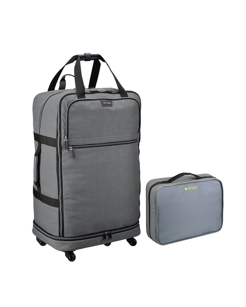 Grey | Zipsak 31" Foldable Spinner