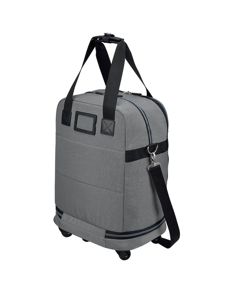 Grey | Zipsak 22" Foldable Spinner Carry On