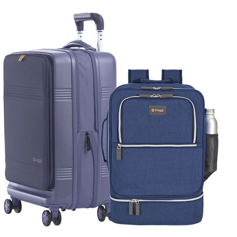 Runway Carry On + Carry Cube Backpack