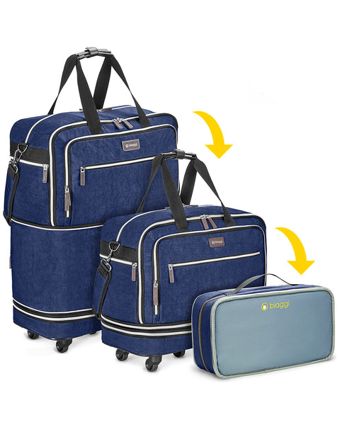 Navy Blue | Zipsak Boost Max Carry On to Check-In