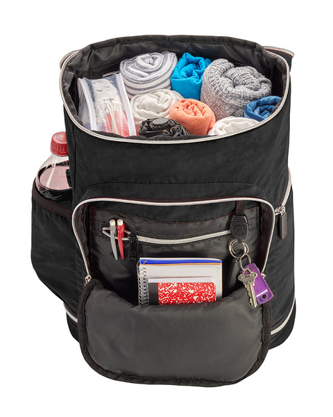 Black | Zipsak Backpack on the Go
