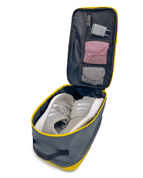 Grey | Double Deck Compression Cube + Shoe Cube Combo