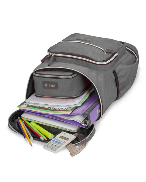 Grey | Zipsak Backpack on the Go