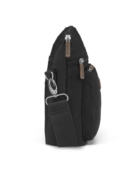 Black | Convertible Crossbody + Zipsafe Travel Organizer