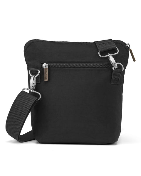 Black | Convertible Crossbody + Zipsafe Travel Organizer