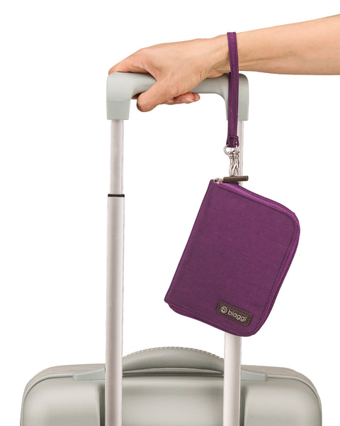 Purple | Flexmates Zipsafe Travel Organizer