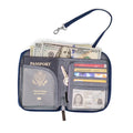 Navy Blue | On-The-Go Hobo + Zipsafe Travel Organizer