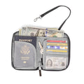 Grey | Convertible Crossbody + Zipsafe Travel Organizer