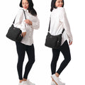 Black | Flexmates On-The-Go Hobo