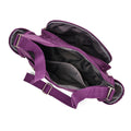 Purple | On-The-Go Hobo + Zipsafe Travel Organizer