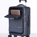 Navy Blue | Runway Hardside Hybrid Carry On