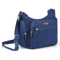 Navy Blue | On-The-Go Hobo + Zipsafe Travel Organizer