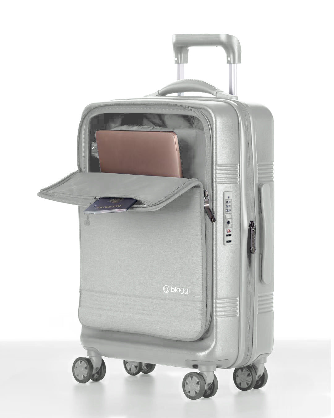 Runway Hardside Hybrid Carry On + Zipcubes Bundle – Biaggi
