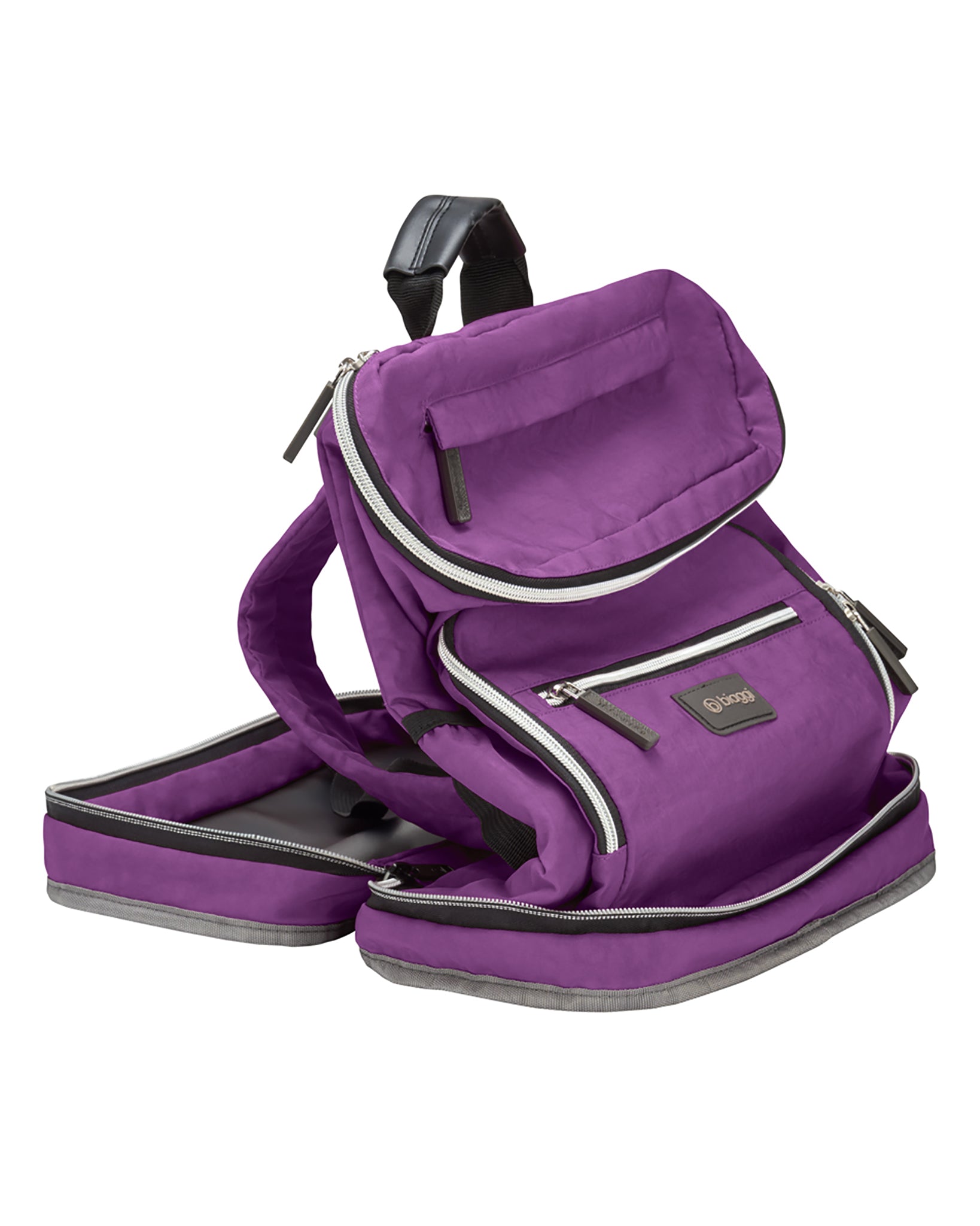 Biaggi backpack cheapest like new! Purple