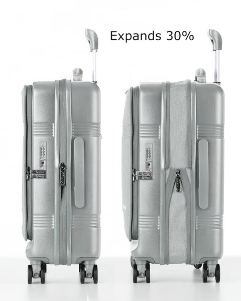 Grey | Runway Hardside Hybrid Carry On