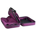 Purple | Zipsak 22" Foldable Spinner Carry On