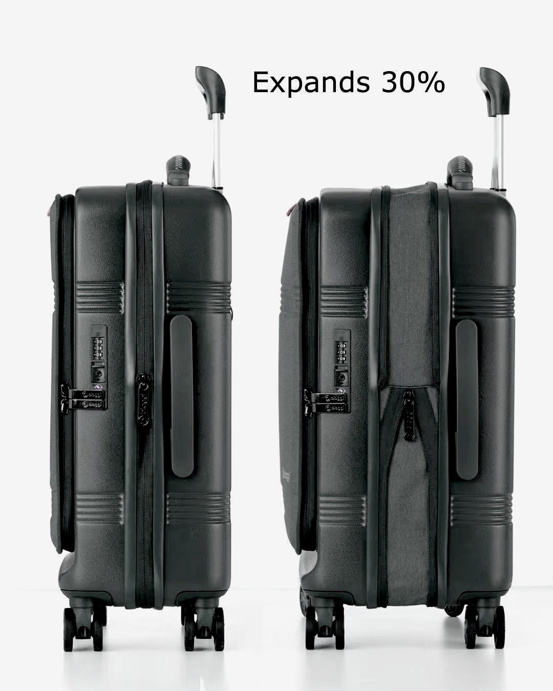 Runway Hardside Hybrid Carry On + Zipcubes Bundle – Biaggi