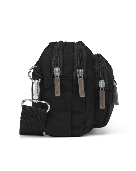 Black | Flexmates Convertible Anti-Theft Pouch