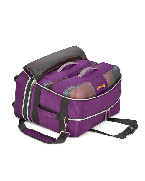Purple | Zipsak Boost-Max + Zipcube Set