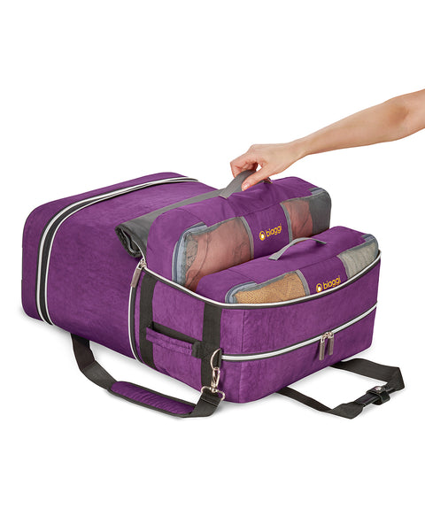 Purple | Zipsak Boost-Max + Zipcube Set