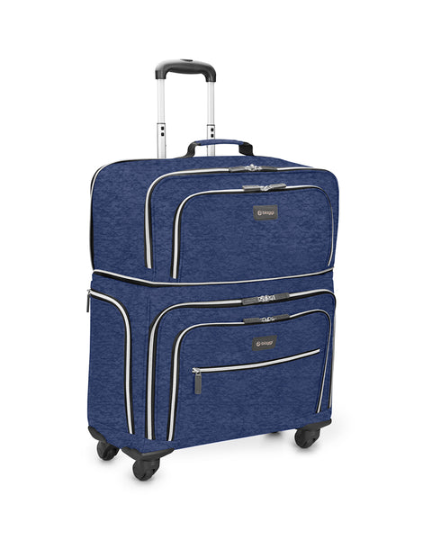 Navy Blue | Lift Off! Expandable Carry-On to Check-In