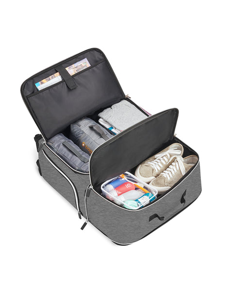 Grey | Lift Off! Expandable Carry-On to Check-In