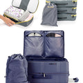 Navy Blue | Runway Check-In Bundle With Zipcubes