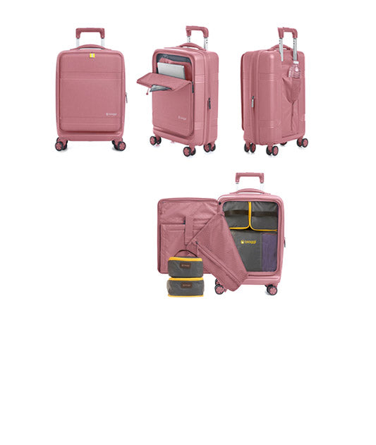 Runway Hardside Hybrid Carry On + Zipcubes Bundle – Biaggi