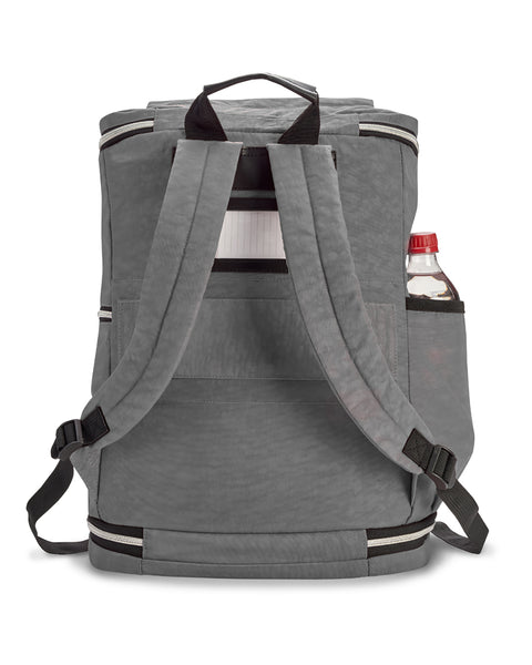 Grey | Zipsak Backpack on the Go