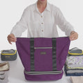 Purple | Carry Cube Tote