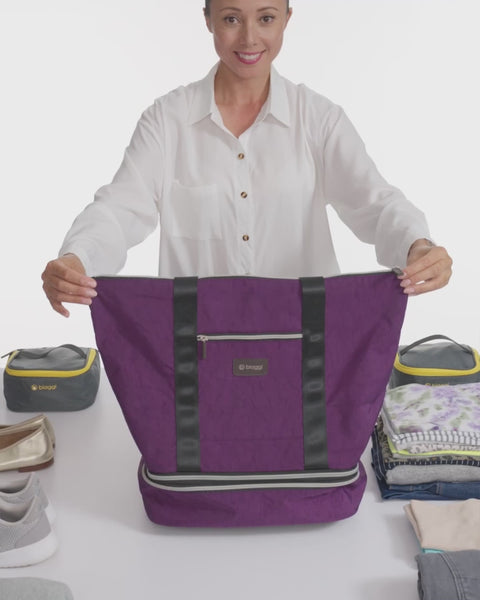 Purple | Carry Cube Tote