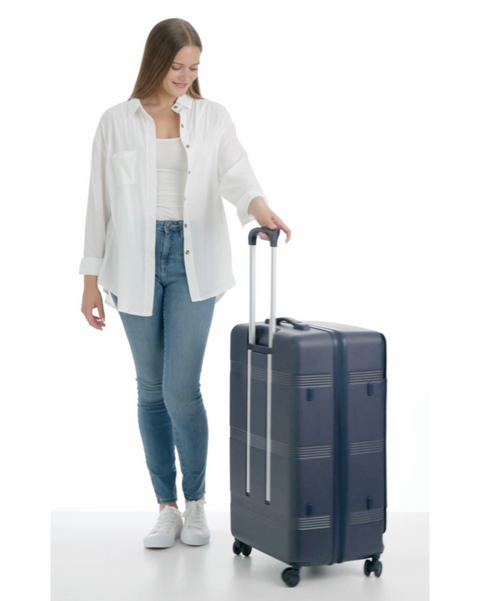 Navy Blue | Runway Large Check-In Suitcase